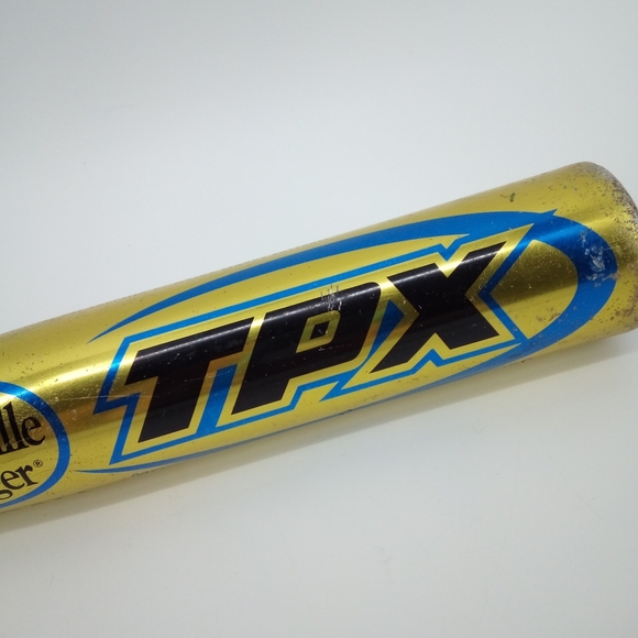 MLB Louisville Slugger Tee Ball 26 Inches 16oz Omaha Gold Baseball Bat TPX - Picture 9 of 12